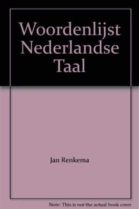 nederlandse taalunie woordenlijst